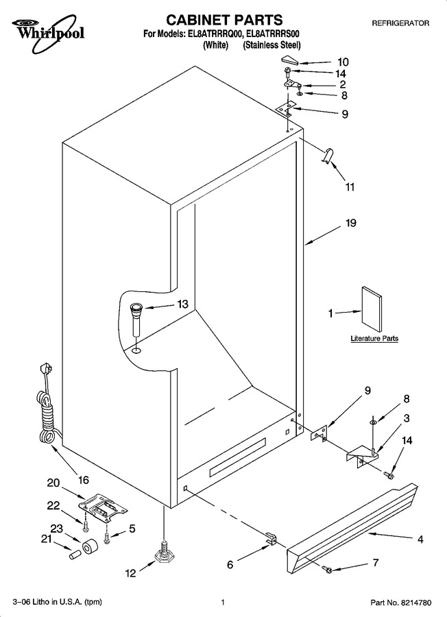 Diagram for EL8ATRRRQ00