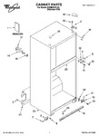 Diagram for 01 - Cabinet Parts