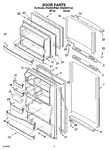 Diagram for 02 - Door Parts