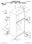 Diagram for 01 - Cabinet Parts