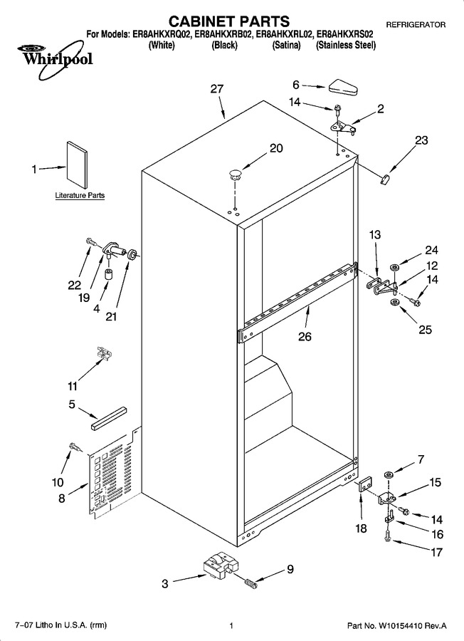 Diagram for ER8AHKXRB02