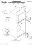 Diagram for 01 - Cabinet Parts