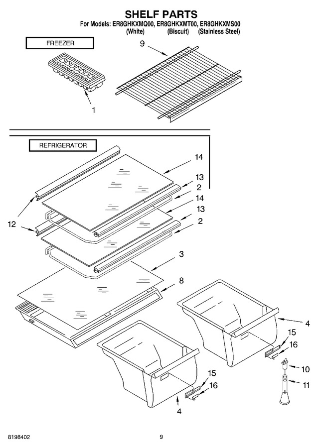 Diagram for ER8GHKXMT00