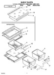 Diagram for 05 - Shelf Parts, Optional Parts (not Included)