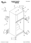 Diagram for 01 - Cabinet Parts