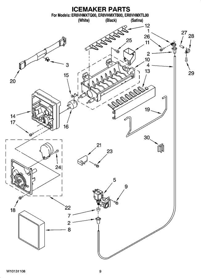 Diagram for ER8VHMXTB00