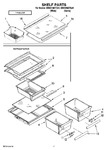 Diagram for 06 - Shelf Parts, Optional Parts