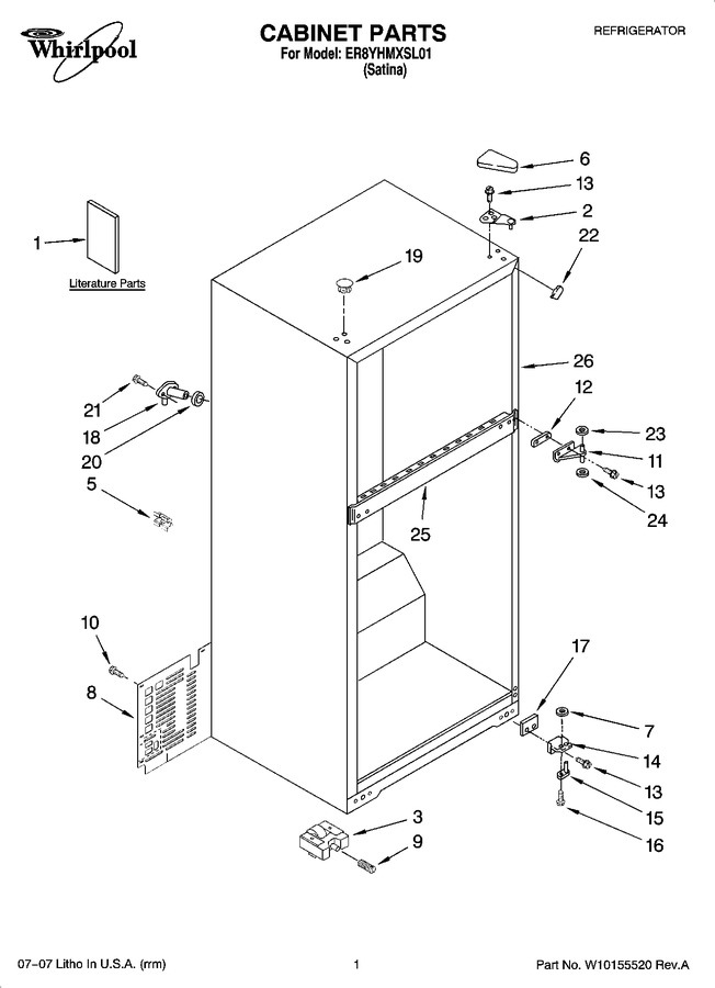 Diagram for ER8YHMXSL01