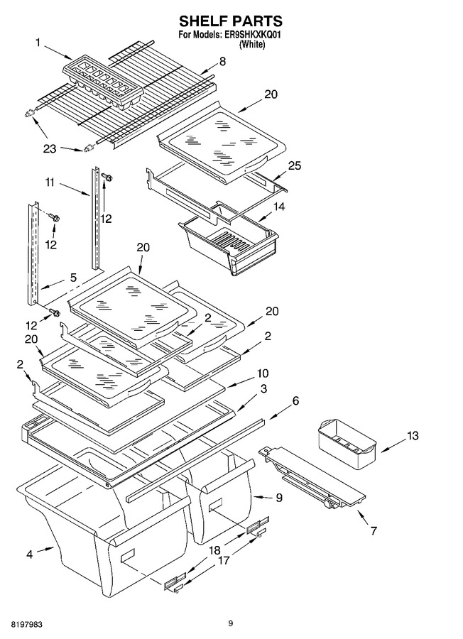 Diagram for ER9SHKXKQ01