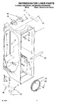 Diagram for 02 - Refrigerator Liner Parts