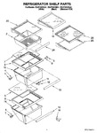 Diagram for 03 - Refrigerator Shelf Parts