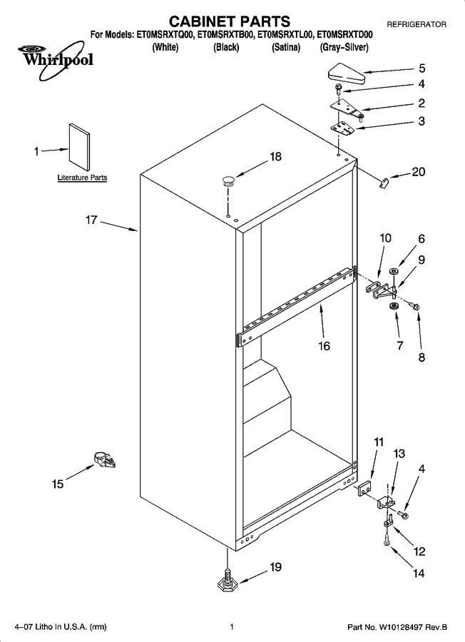 Diagram for ET0MSRXTB00