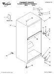 Diagram for 01 - Cabinet Parts