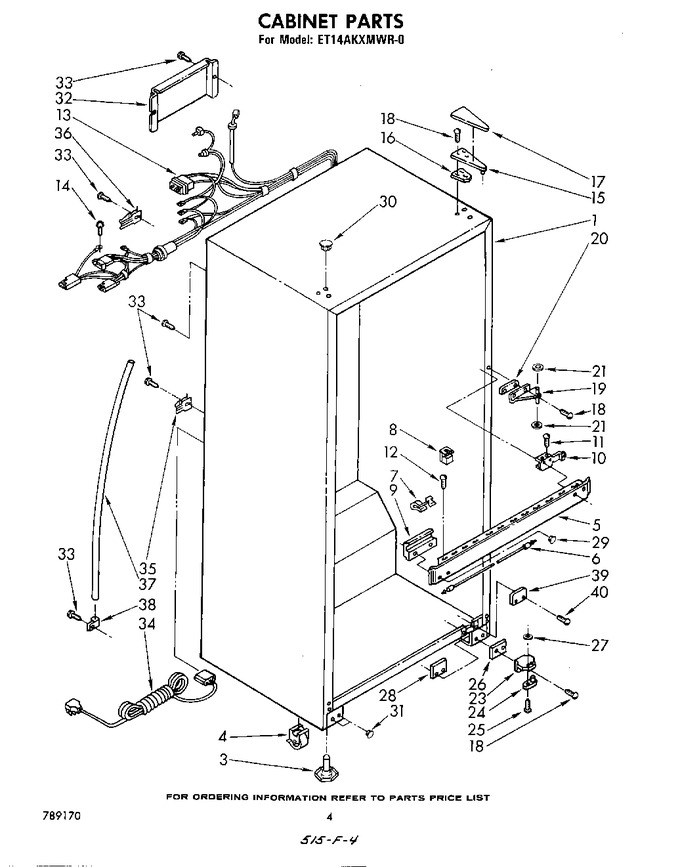 Diagram for ET14AKXMWR0