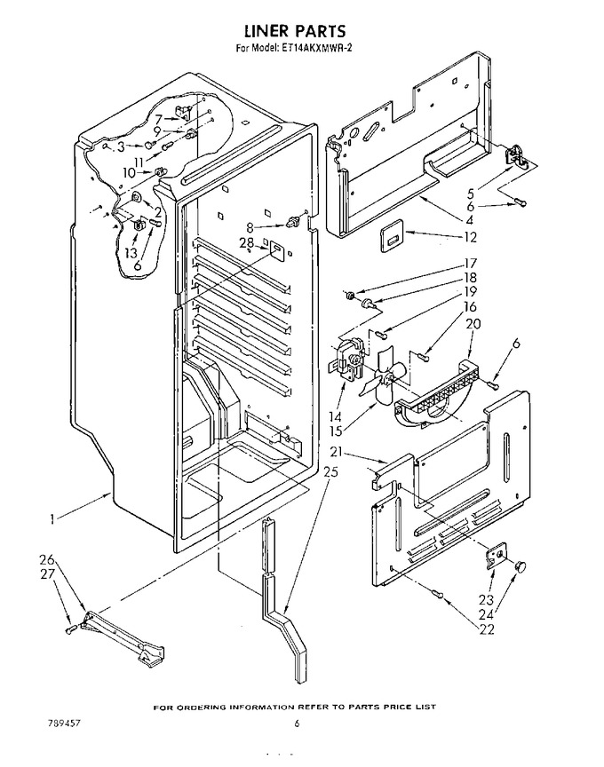 Diagram for ET14AKXMWR2