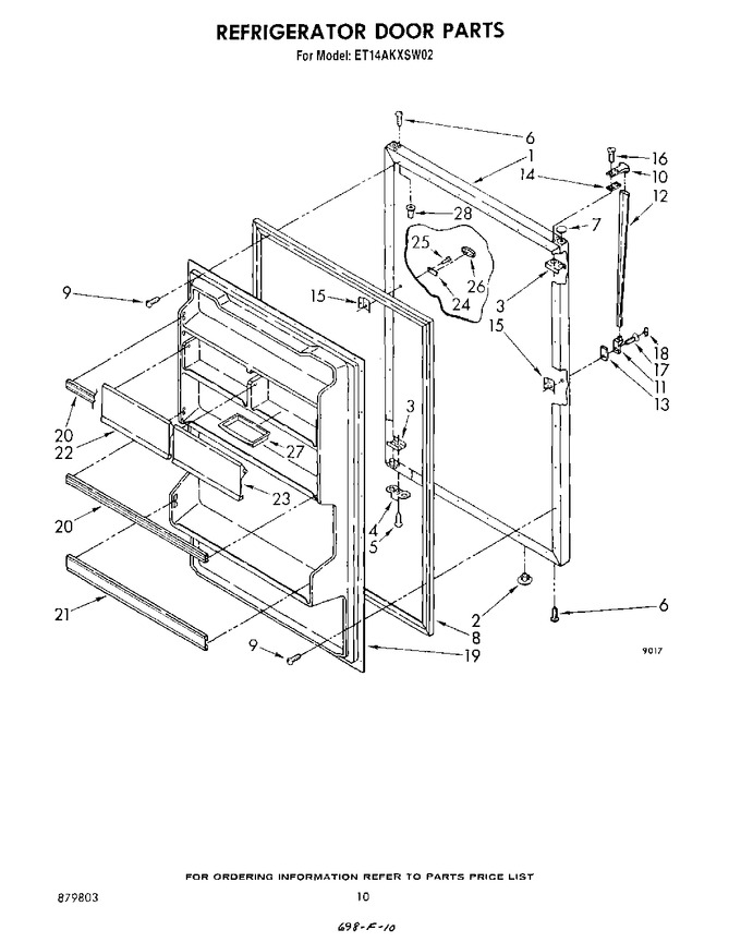 Diagram for ET14AKXSW02