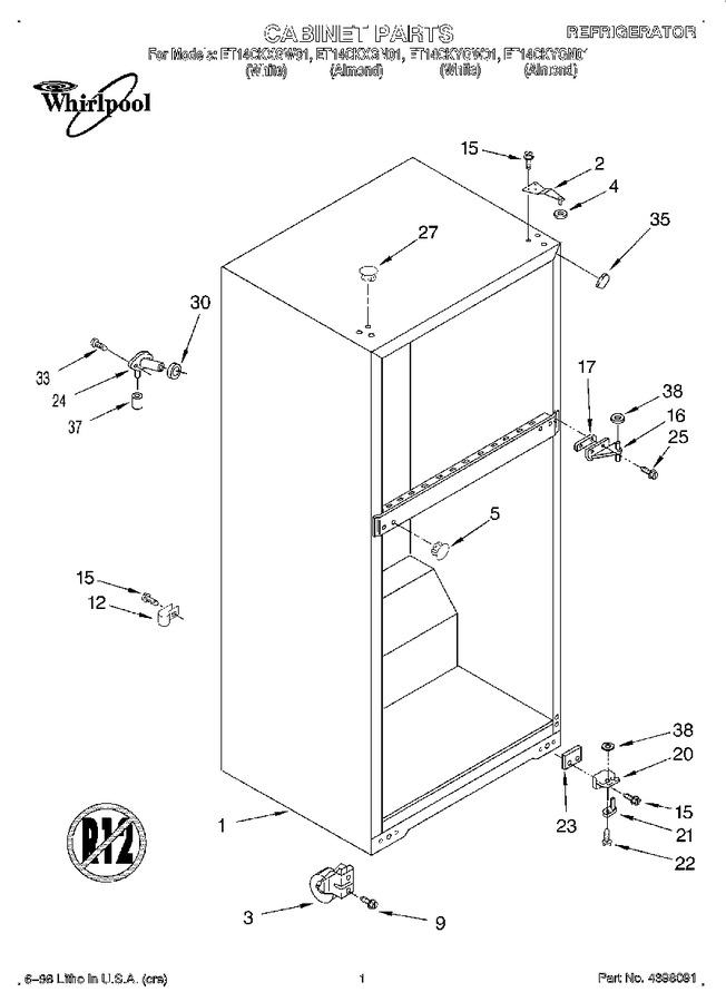 Diagram for ET14CKXGW01