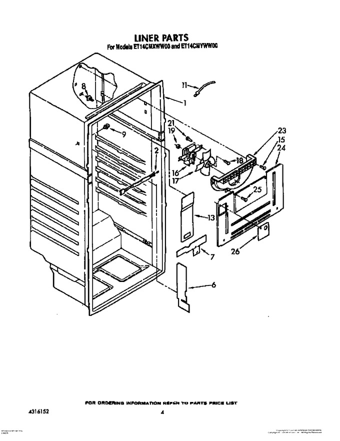 Diagram for ET14CMYWN00