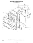 Diagram for 08 - Refrigerator Door , Lit/optional