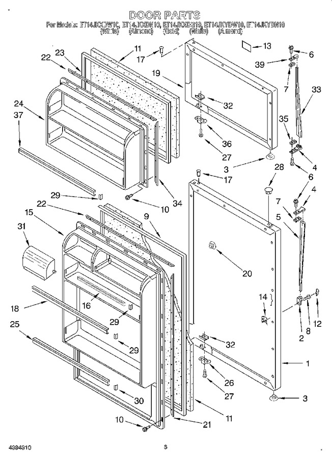 Diagram for ET14JKXDW10