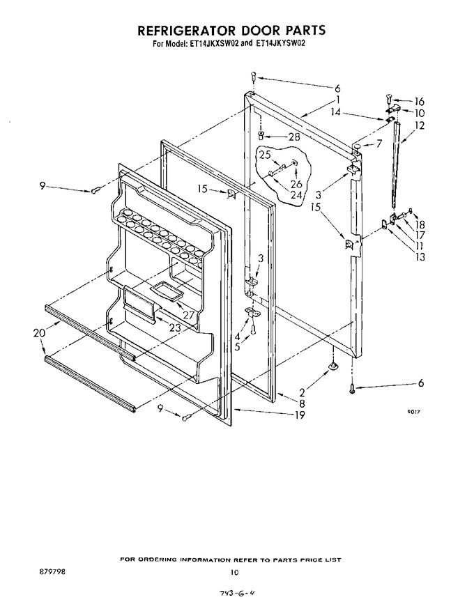 Diagram for ET14JKXSW02