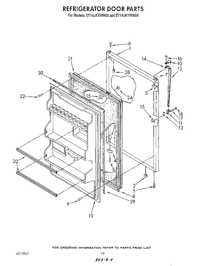 Diagram for ET14JKXWN00