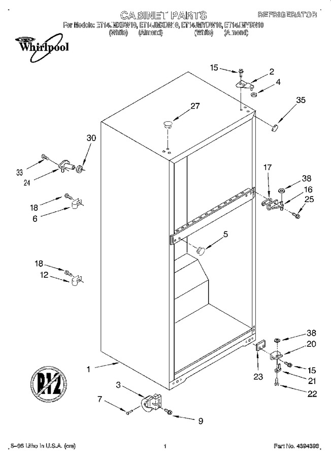 Diagram for ET14JMYDW10