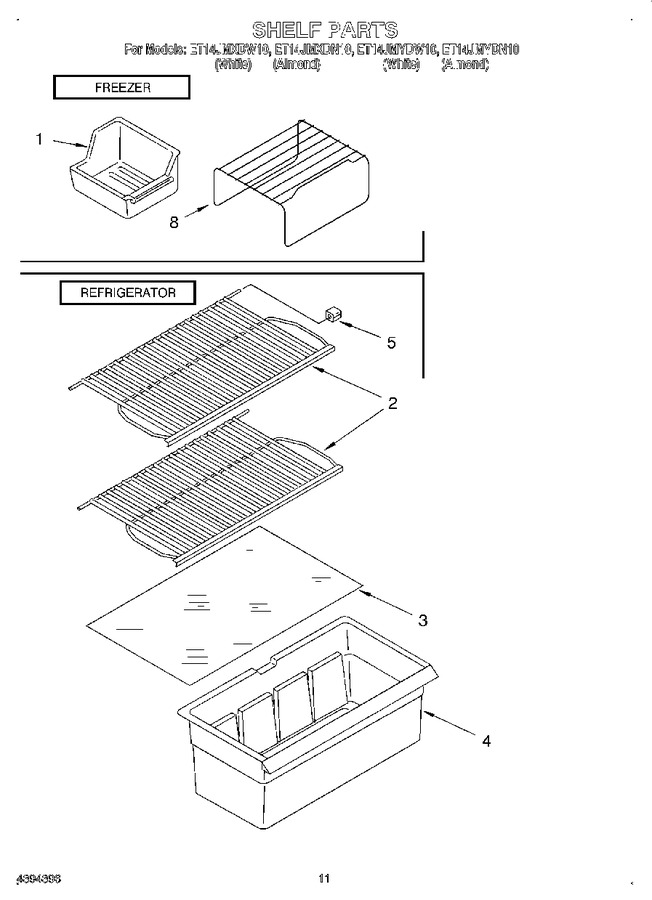 Diagram for ET14JMYDW10