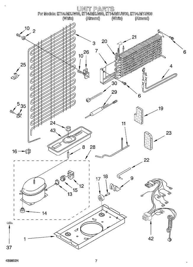 Diagram for ET14JMXJW00