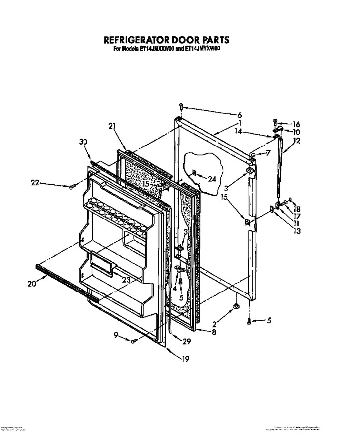 Diagram for ET14JMXXW00