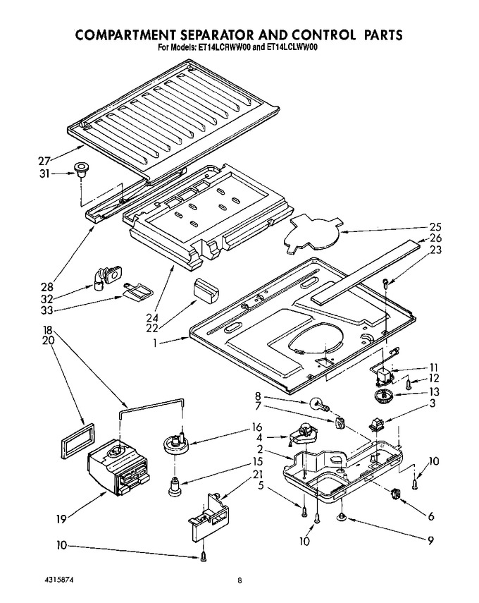 Diagram for ET14LCRWW00