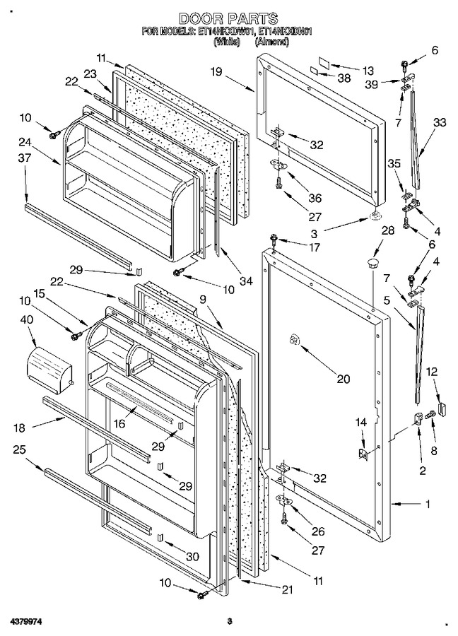 Diagram for ET14NKXDW01