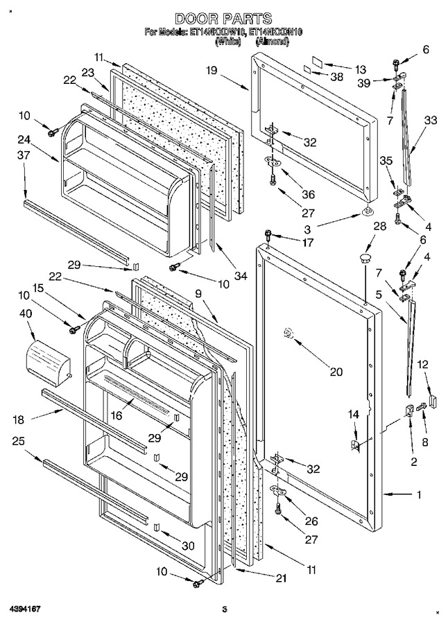 Diagram for ET14NKXDW10