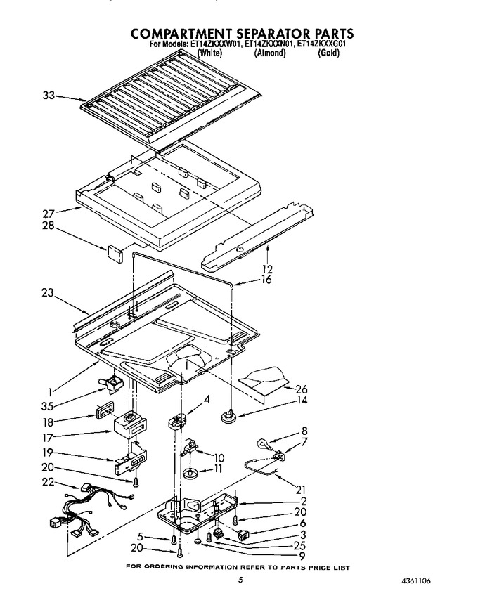 Diagram for ET14ZKXXW01