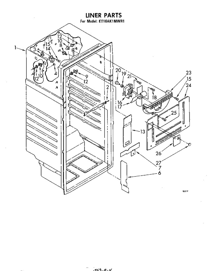 Diagram for ET16AK1MWR1