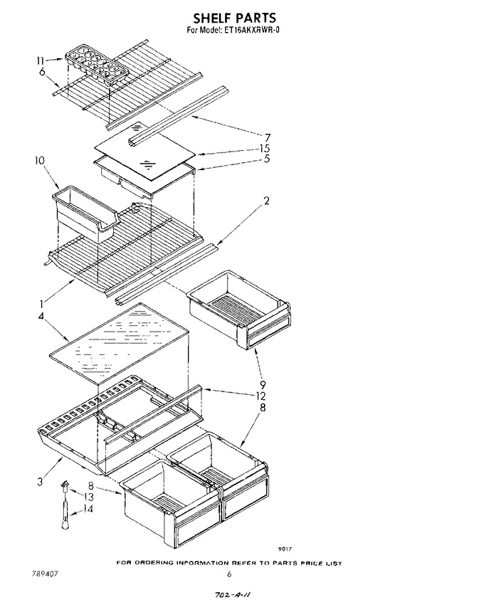 Diagram for ET16AKXRWR0