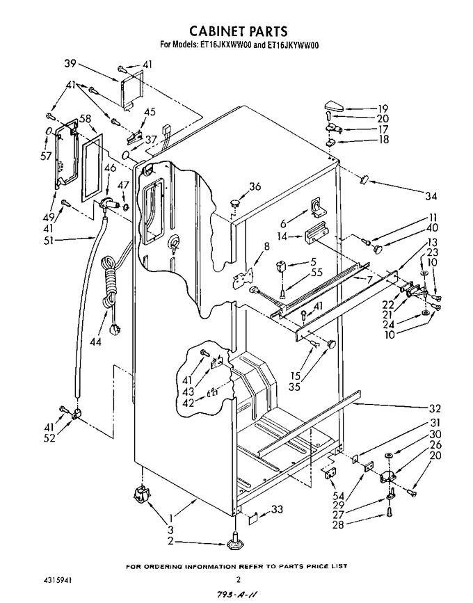 Diagram for ET16JKXWG00