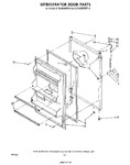 Diagram for 08 - Refrigerator Door