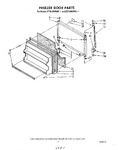 Diagram for 06 - Freezer Door