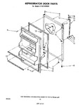 Diagram for 08 - Refrigerator Door , Parts Not Illus