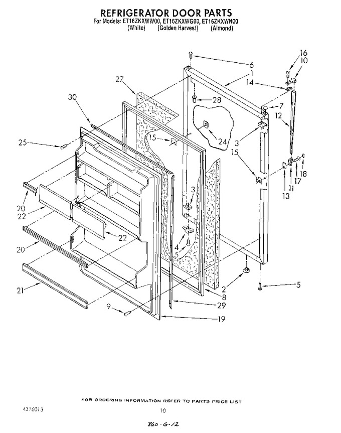 Diagram for ET16ZKXWW00