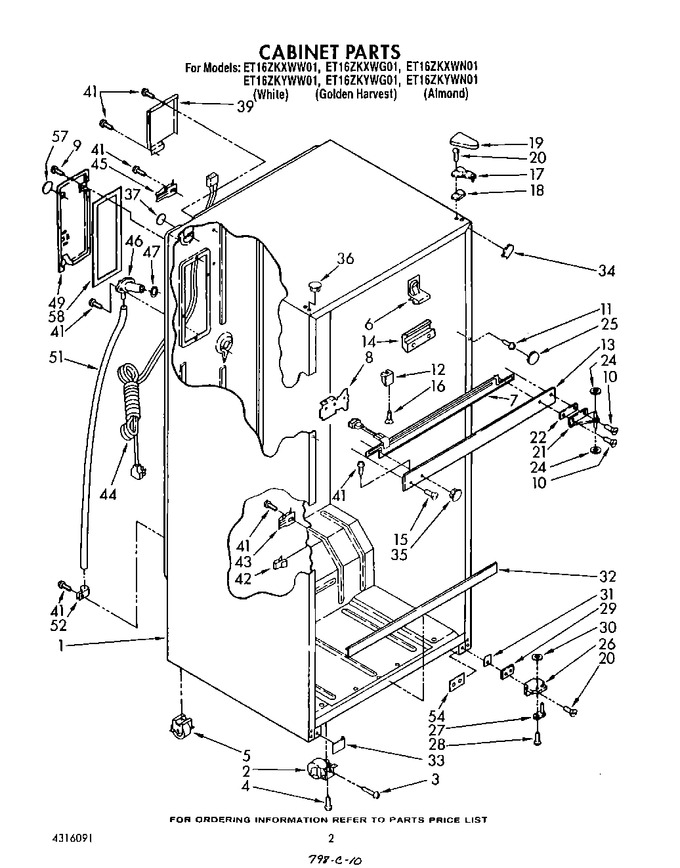 Diagram for ET16ZKXWW01