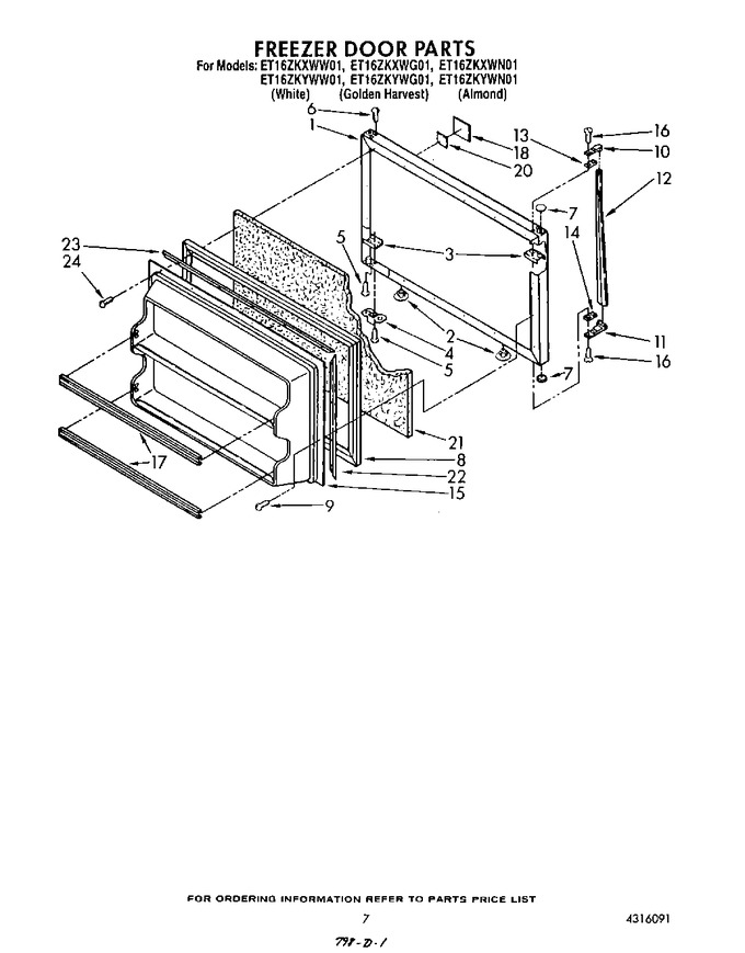 Diagram for ET16ZKYWG01