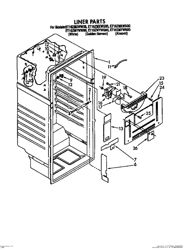 Diagram for ET16ZMXWG00