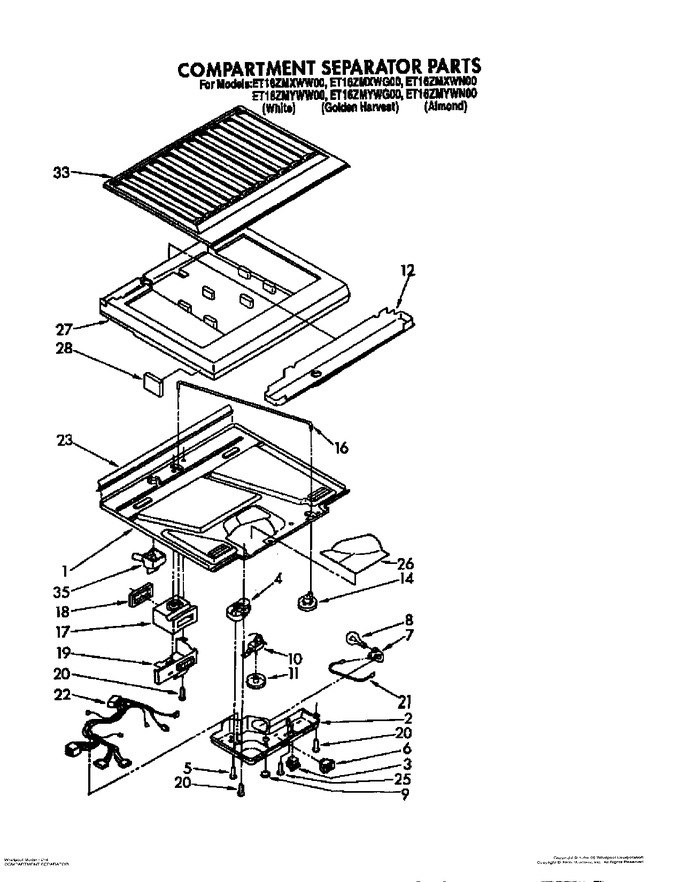 Diagram for ET16ZMXWG00