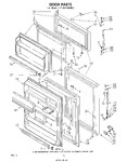 Diagram for 06 - Door , Parts Not Illustrated