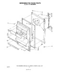 Diagram for 08 - Refrigerator Door , Parts Not Illus