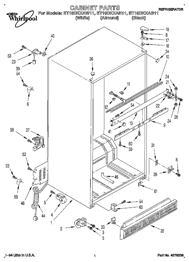 Diagram for ET18DKXAN11