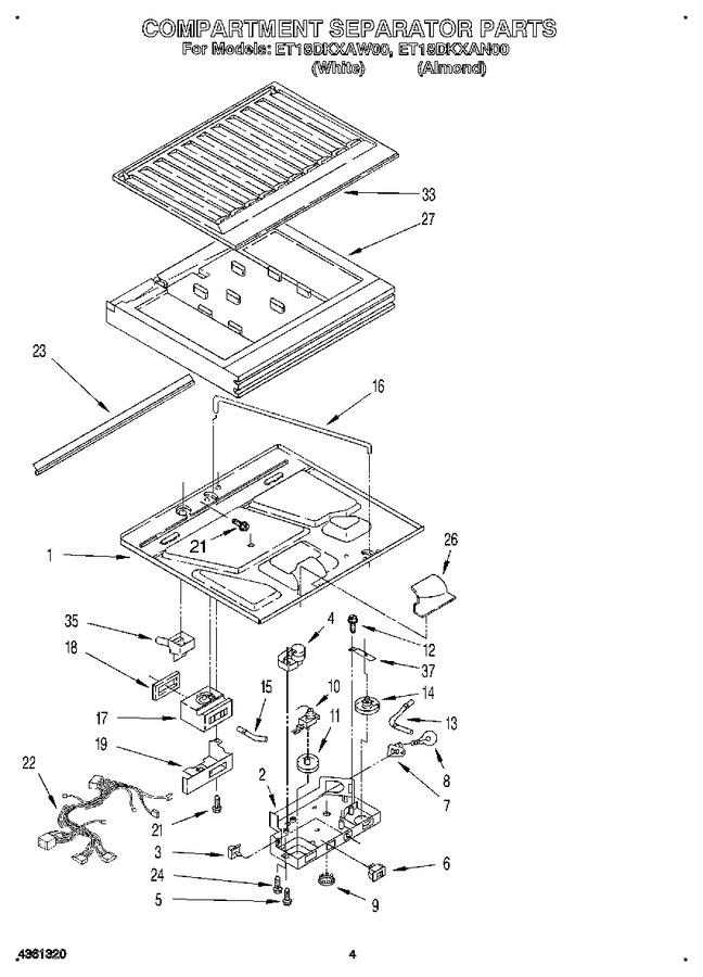 Diagram for ET18DKXAW00