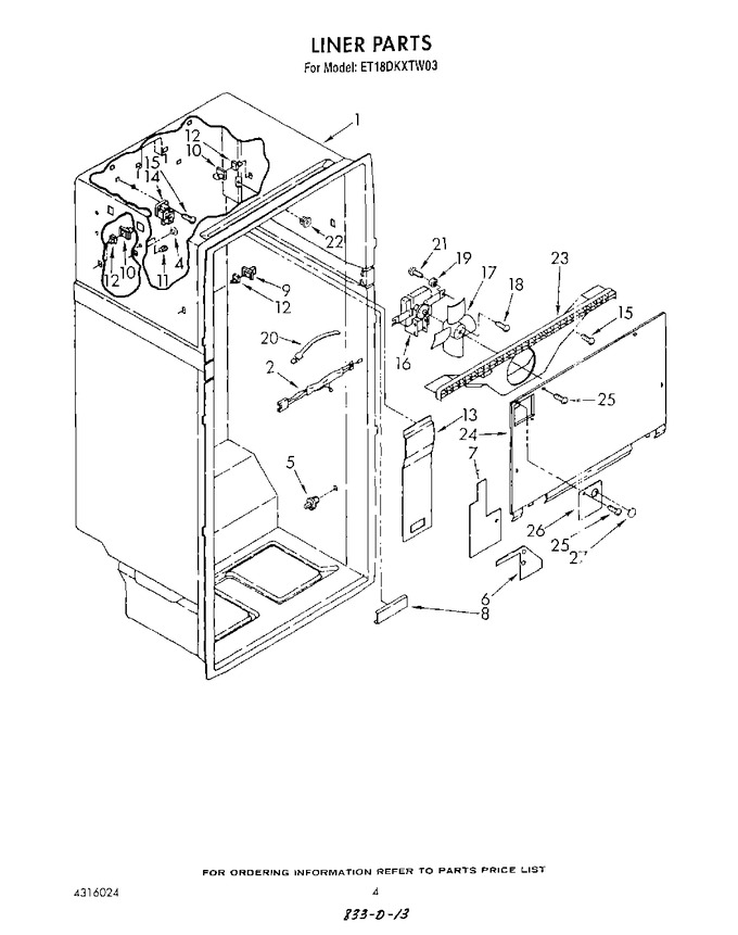 Diagram for ET18DKXTF03